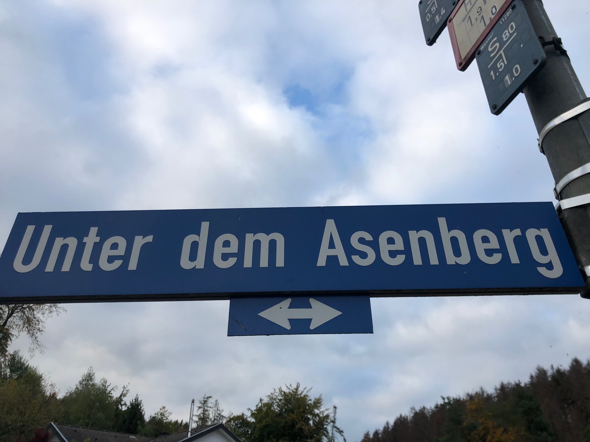 Hier sollte es ein Bild vom Asenberg geben